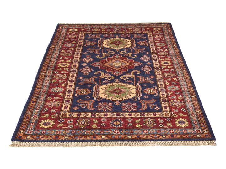 3' 4 x 5' 3 Hand Knotted Kazak Rug