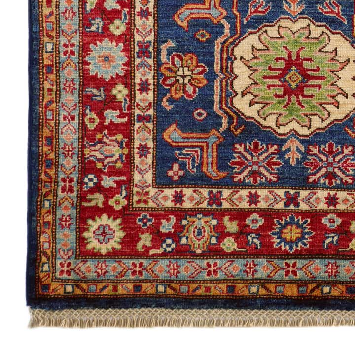 3' 4 x 5' 3 Hand Knotted Kazak Rug