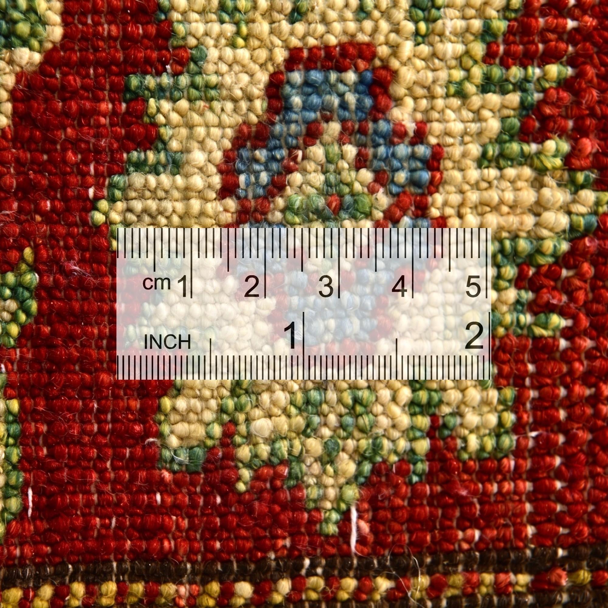 3' 4 x 5' 3 Hand Knotted Kazak Rug