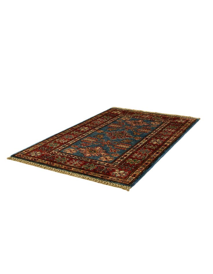 Detail image of 1' 10 x 3' Hand Knotted Kazak Rug
