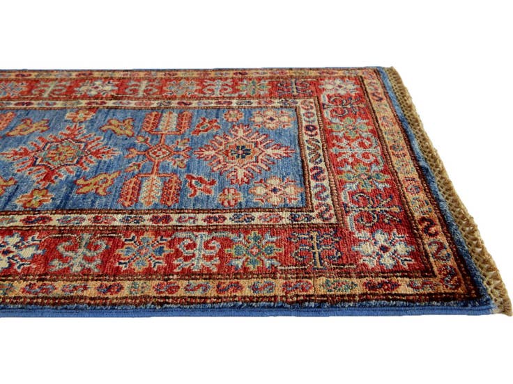 Detail image of 1' 10 x 3' Hand Knotted Kazak Rug