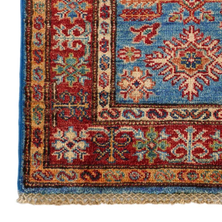 Detail image of 1' 10 x 3' Hand Knotted Kazak Rug