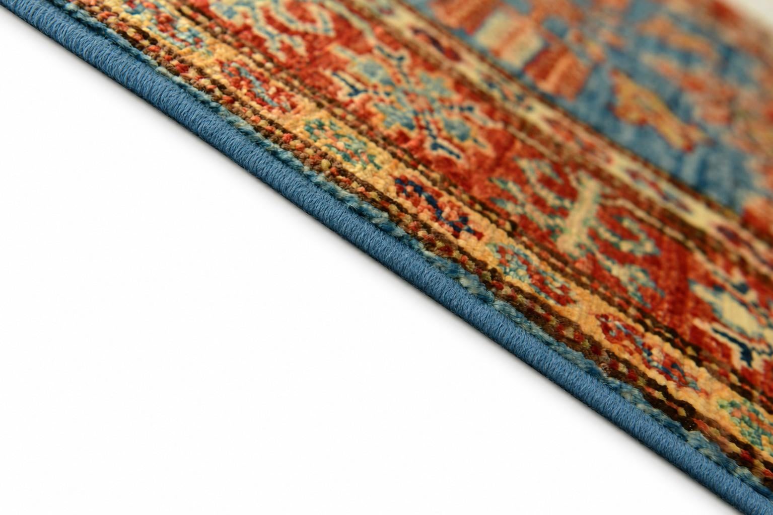 Detail image 8 of 12: 1' 10 x 3' Hand Knotted Kazak Rug
