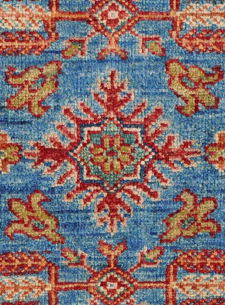 1' 10 x 3' Hand Knotted Kazak Rug