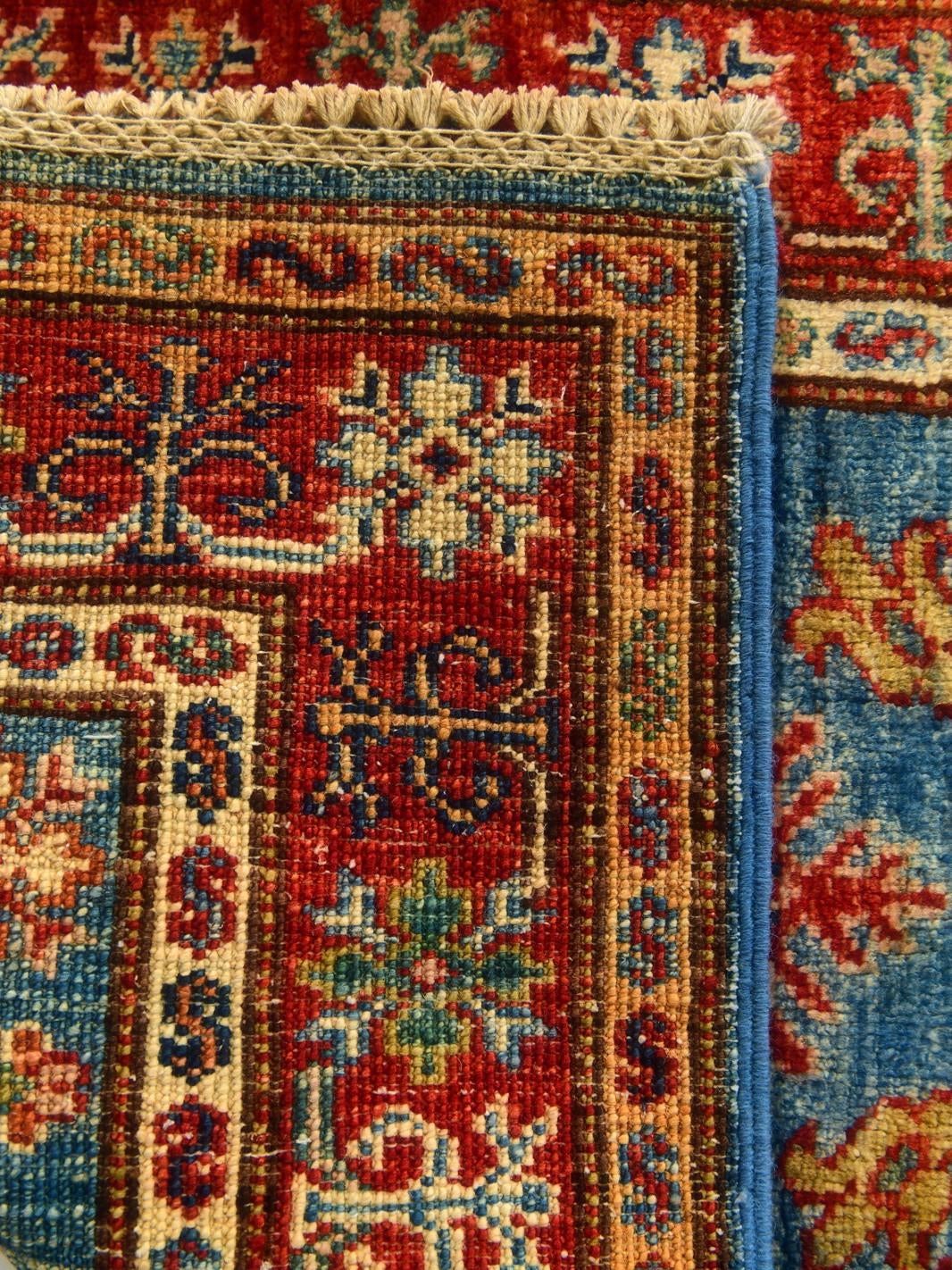 Detail image 12 of 12: 1' 10 x 3' Hand Knotted Kazak Rug