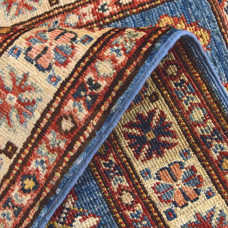 Detail image of 1' 11 x 3' 2 Hand Knotted Kazak Rug