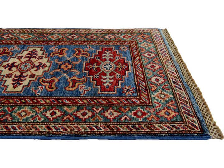 2' x 3' Hand Knotted Kazak Rug