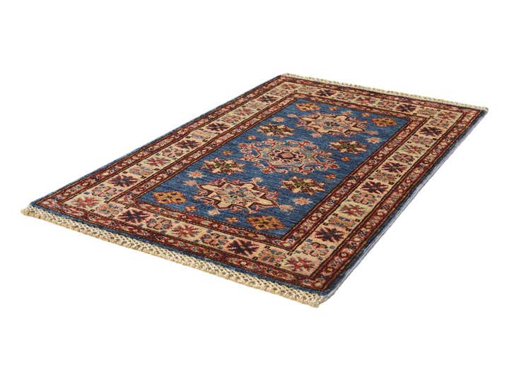 2' x 3' 2 Hand Knotted Kazak Rug