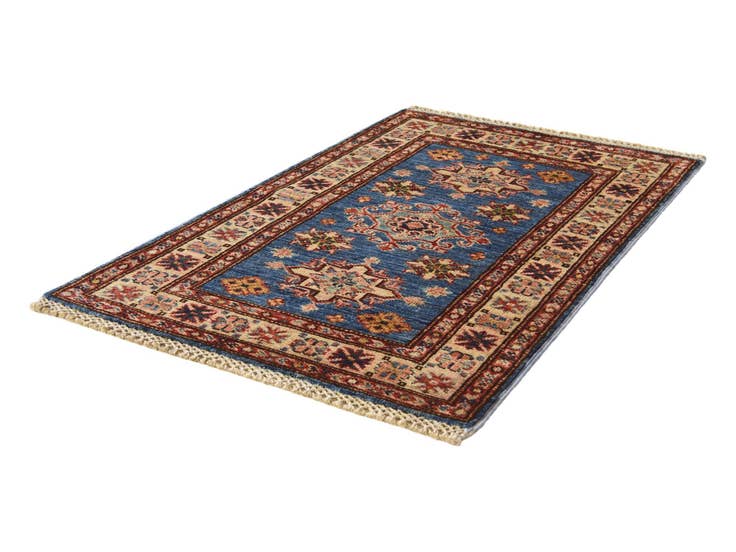 Detail image of 2' x 3' 2 Hand Knotted Kazak Rug