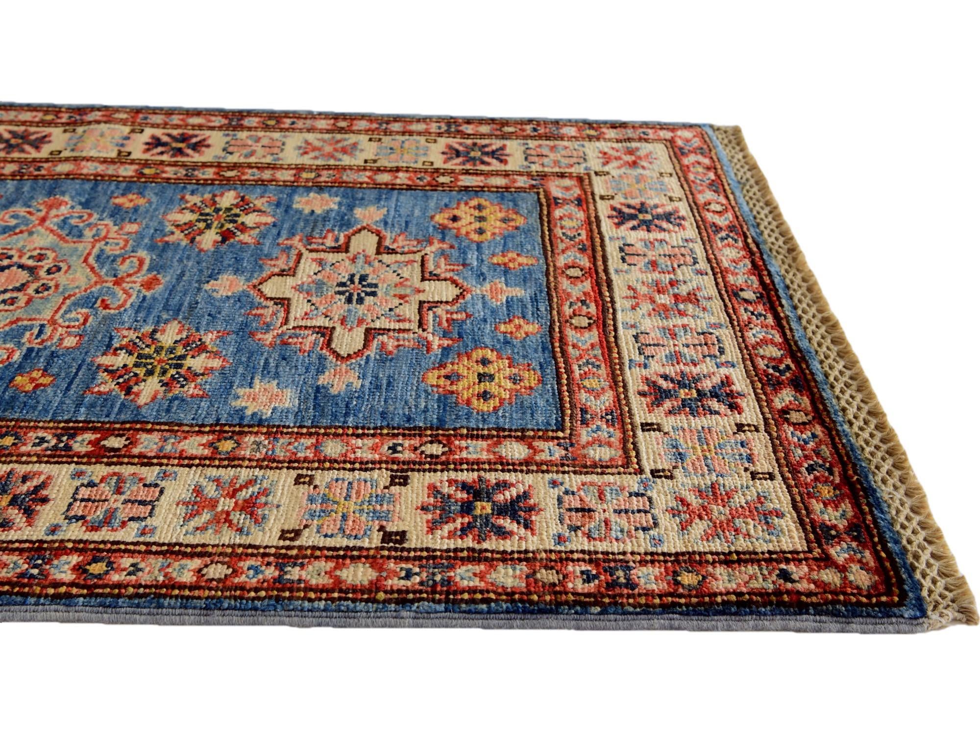 2' x 3' 2 Hand Knotted Kazak Rug