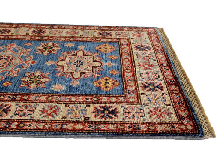 2' x 3' 2 Hand Knotted Kazak Rug