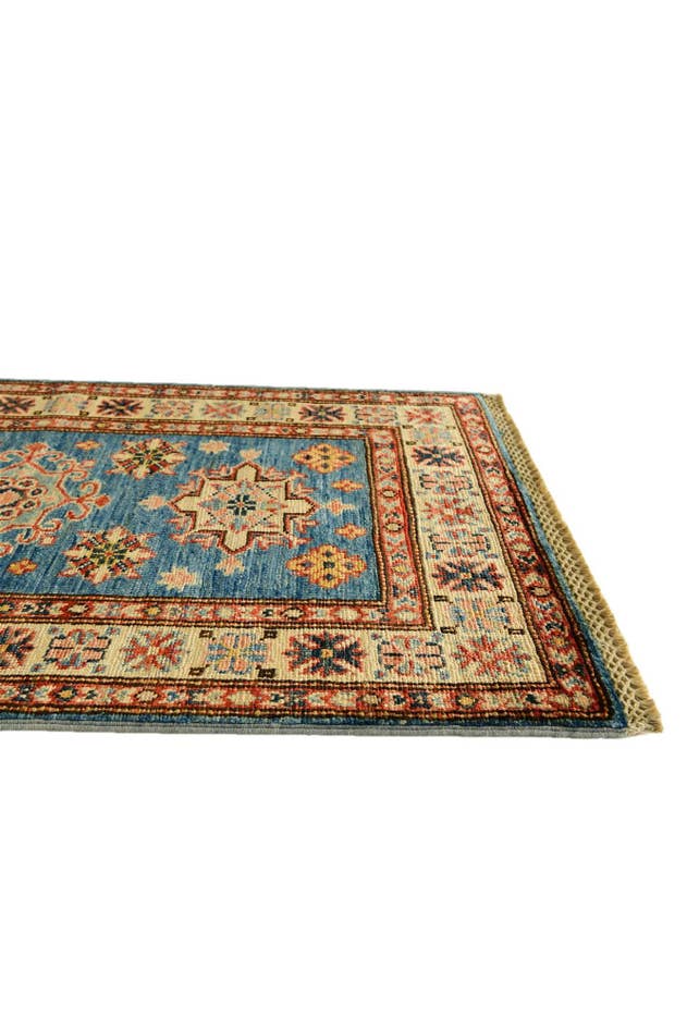 Detail image of 2' x 3' 2 Hand Knotted Kazak Rug