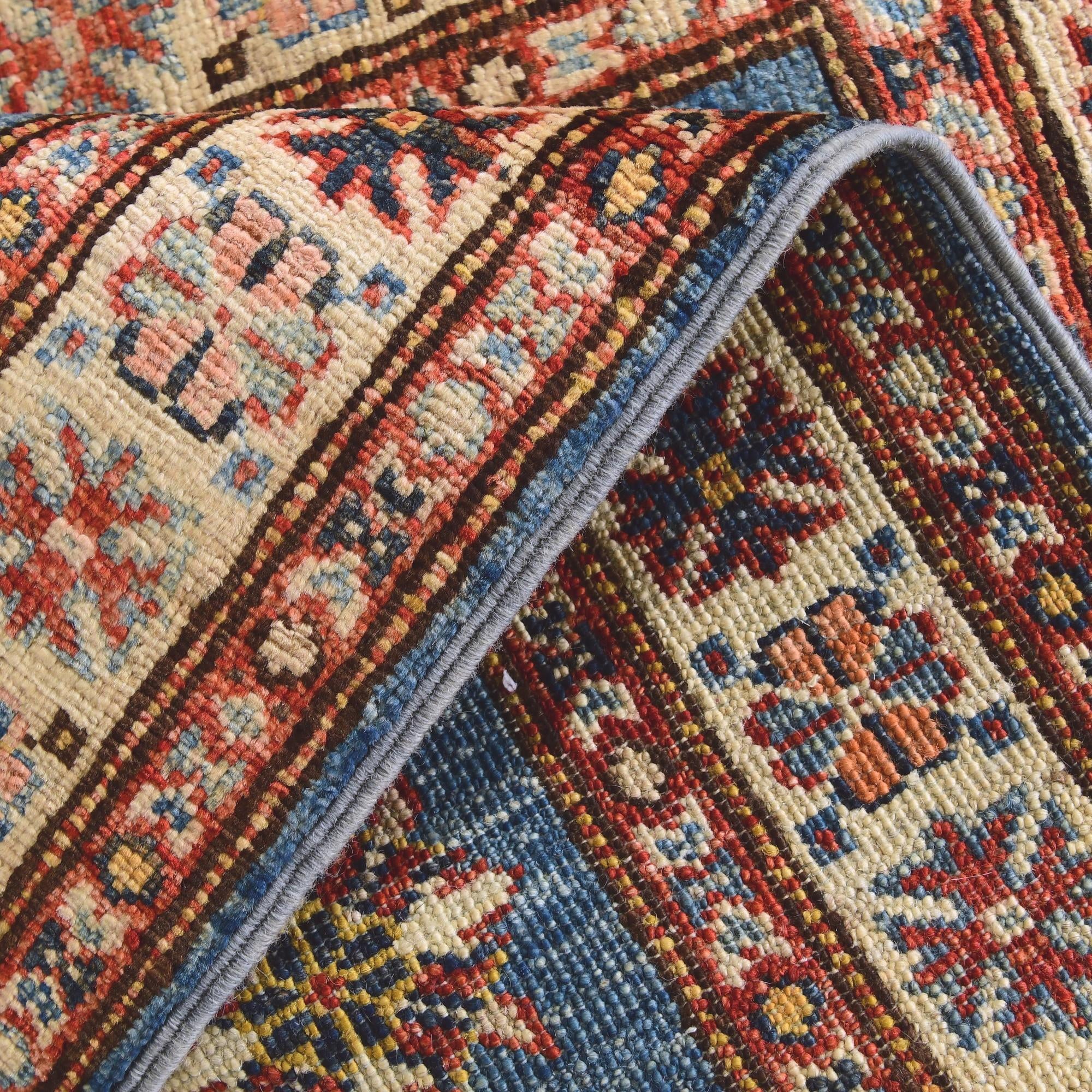 2' x 3' 2 Hand Knotted Kazak Rug
