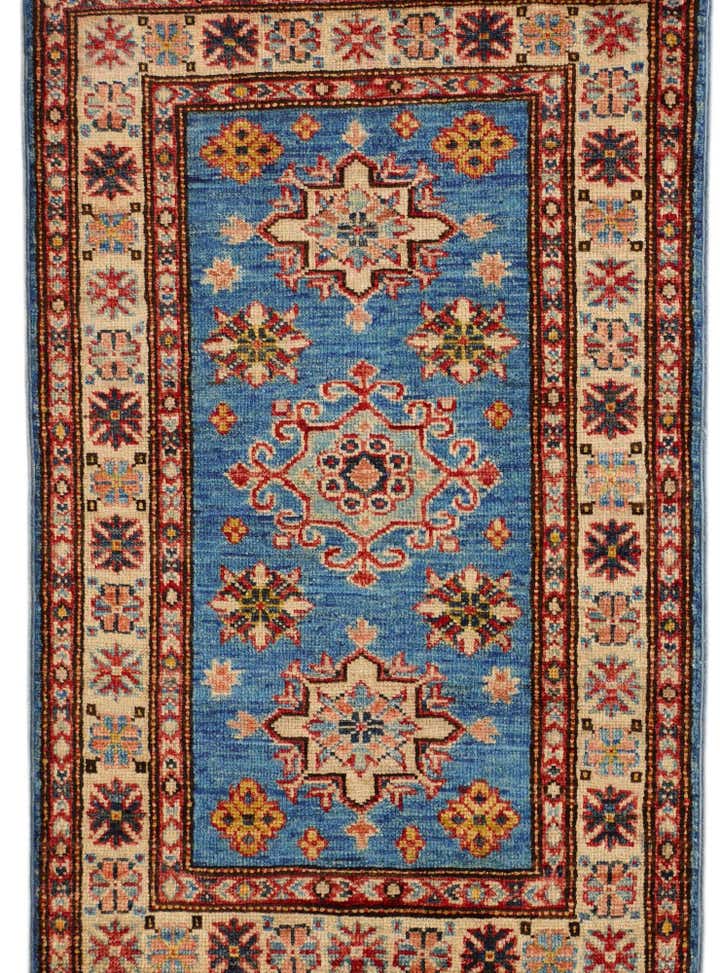 2' x 3' 2 Hand Knotted Kazak Rug