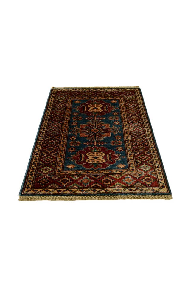 Detail image of 2' x 3' 2 Hand Knotted Kazak Rug