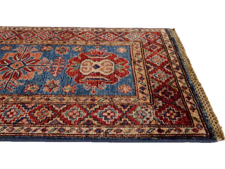2' x 3' 2 Hand Knotted Kazak Rug