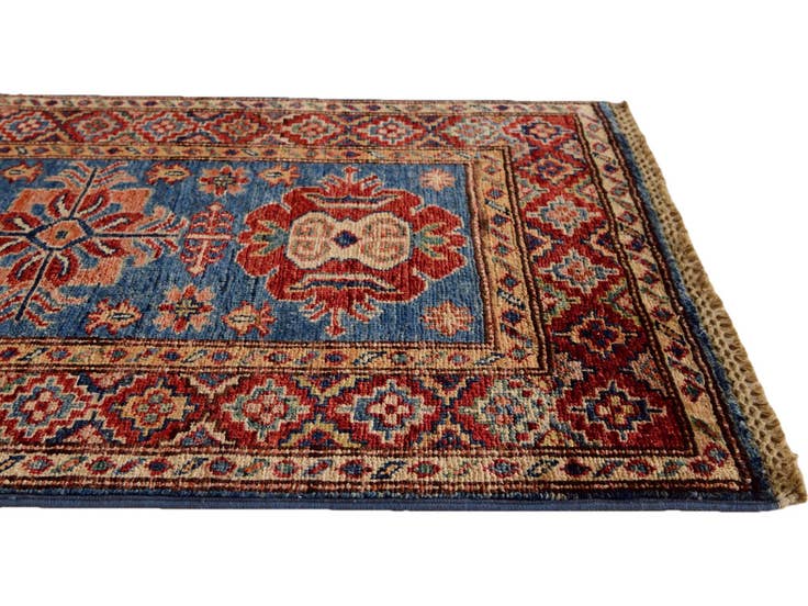 Detail image of 2' x 3' 2 Hand Knotted Kazak Rug