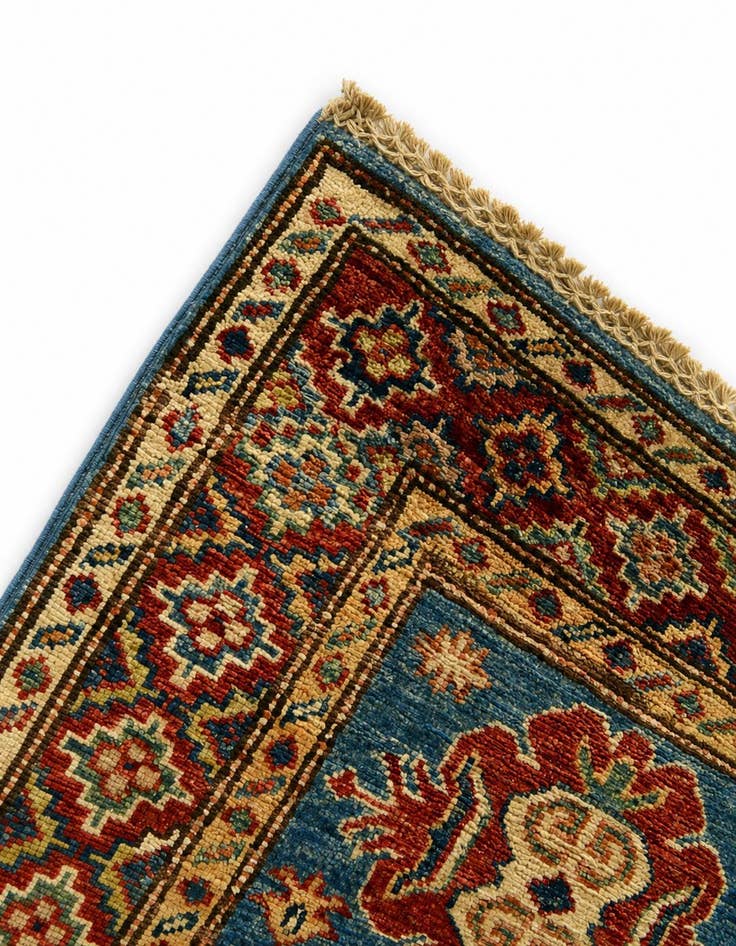 Detail image of 2' x 3' 2 Hand Knotted Kazak Rug