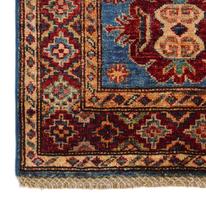 2' x 3' 2 Hand Knotted Kazak Rug