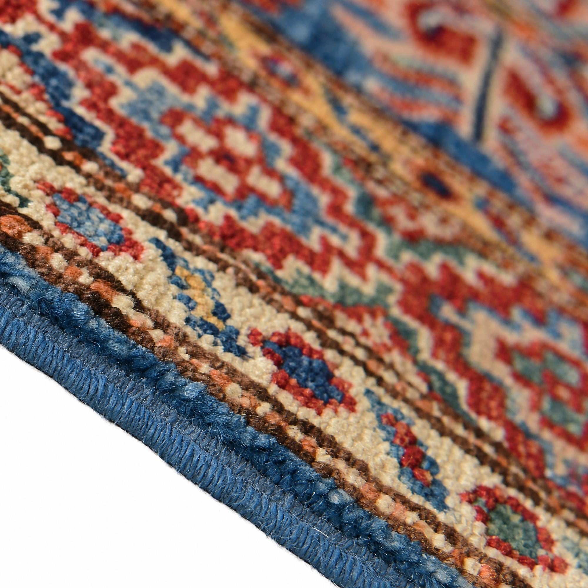 60cm x 95cm Hand Knotted Kazak Rug