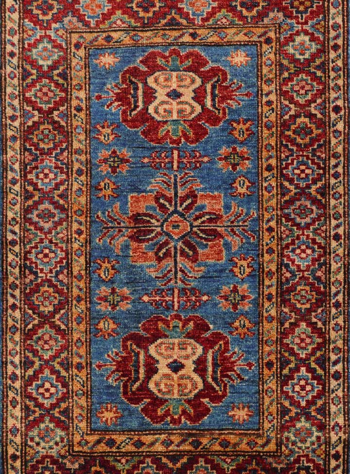 2' x 3' 2 Hand Knotted Kazak Rug
