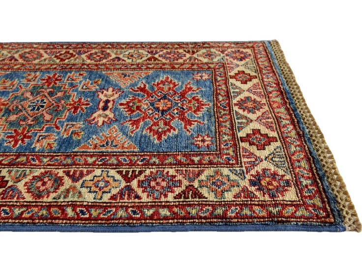 Detail image of 1' 11 x 3' Hand Knotted Kazak Rug