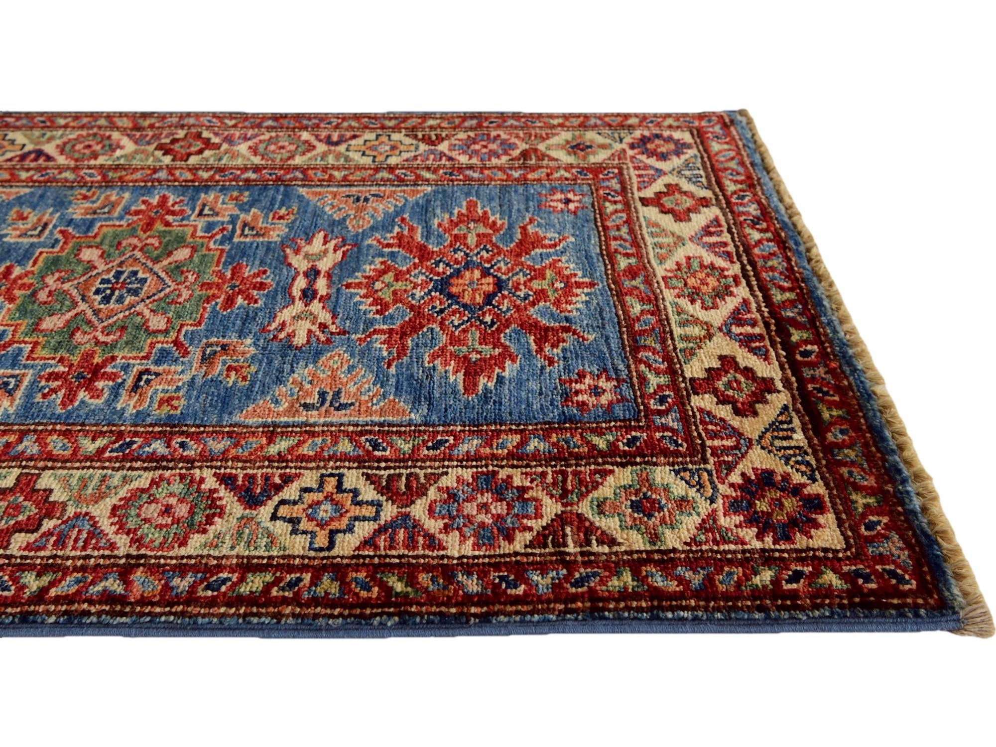 2' 1 x 3' 1 Hand Knotted Kazak Rug