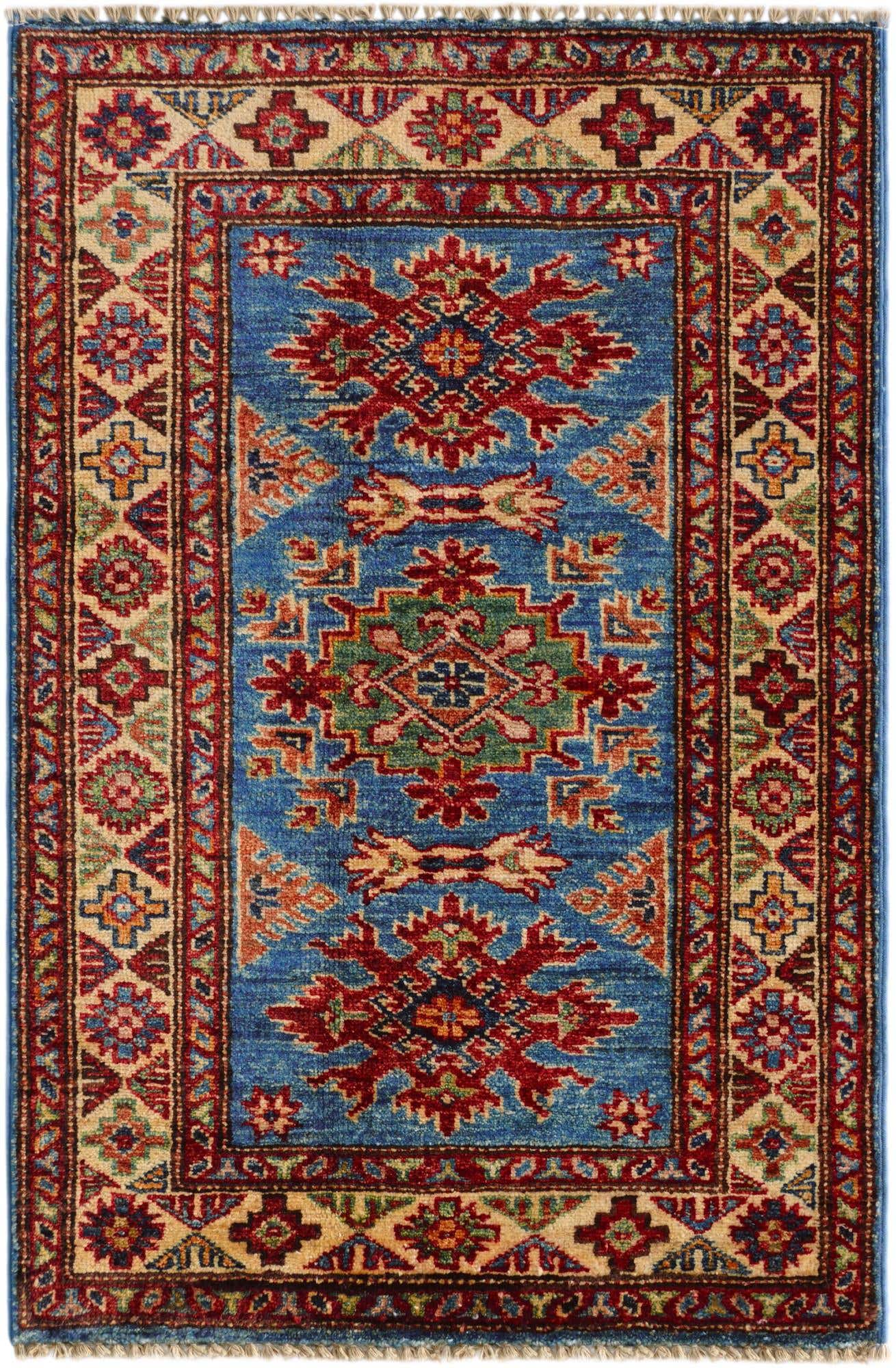 2' 1 x 3' 1 Hand Knotted Kazak Rug