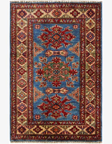 2' 1 x 3' 1 Hand Knotted Kazak Rug