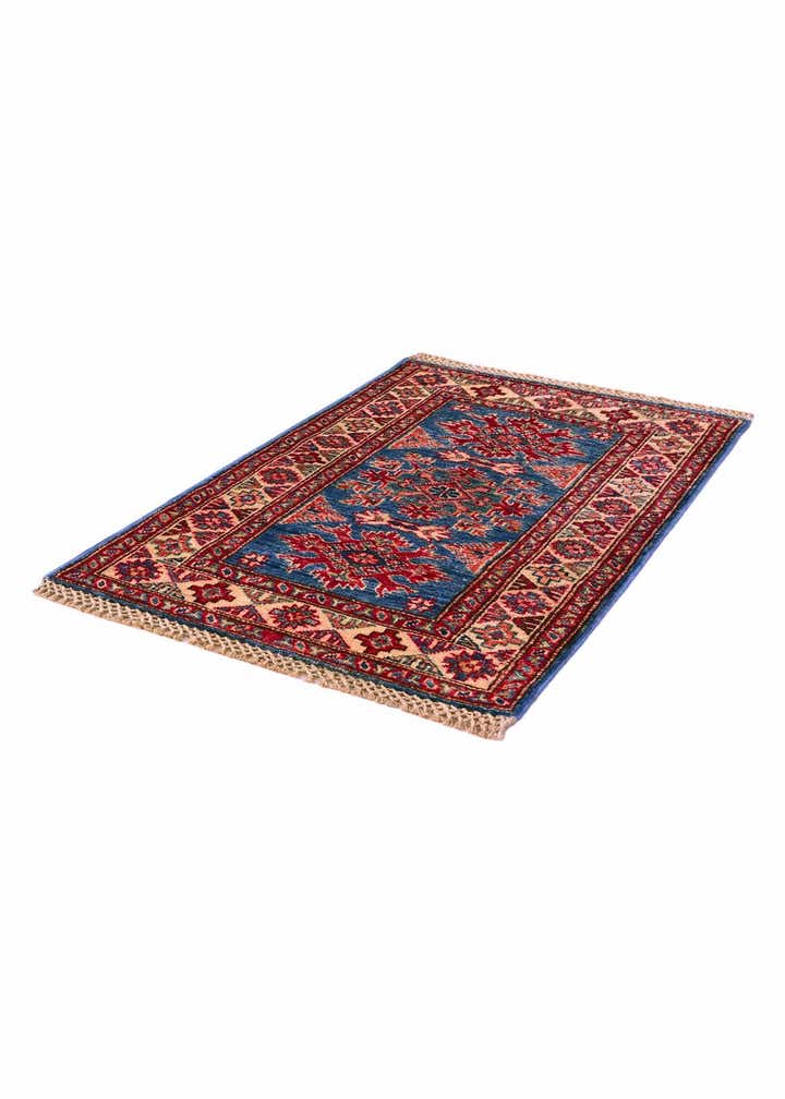 2' x 3' Hand Knotted Kazak Rug