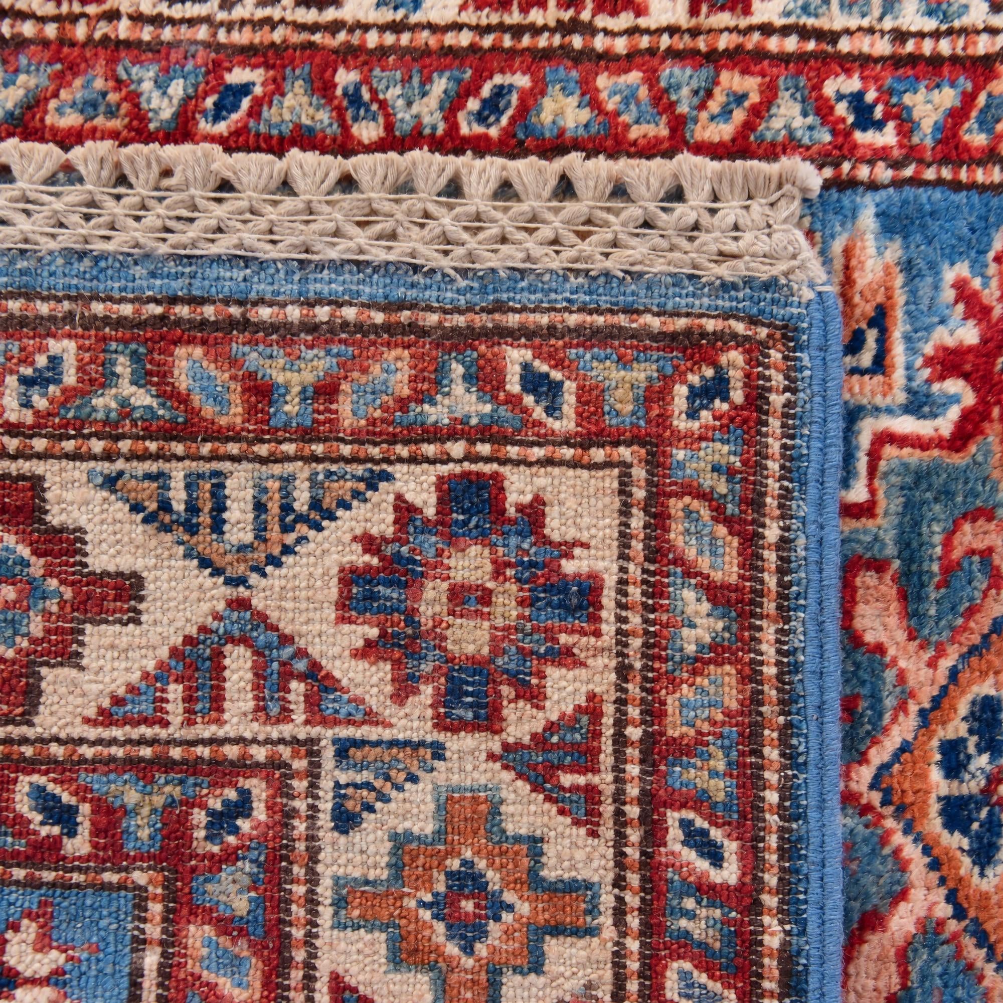 60cm x 90cm Hand Knotted Kazak Rug