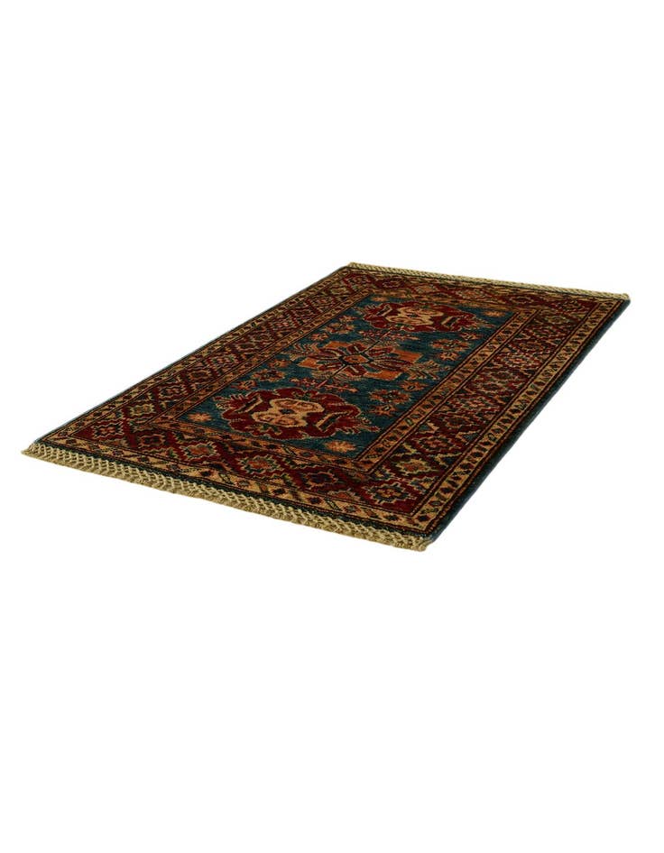 Detail image of 2' x 3' 1 Hand Knotted Kazak Rug