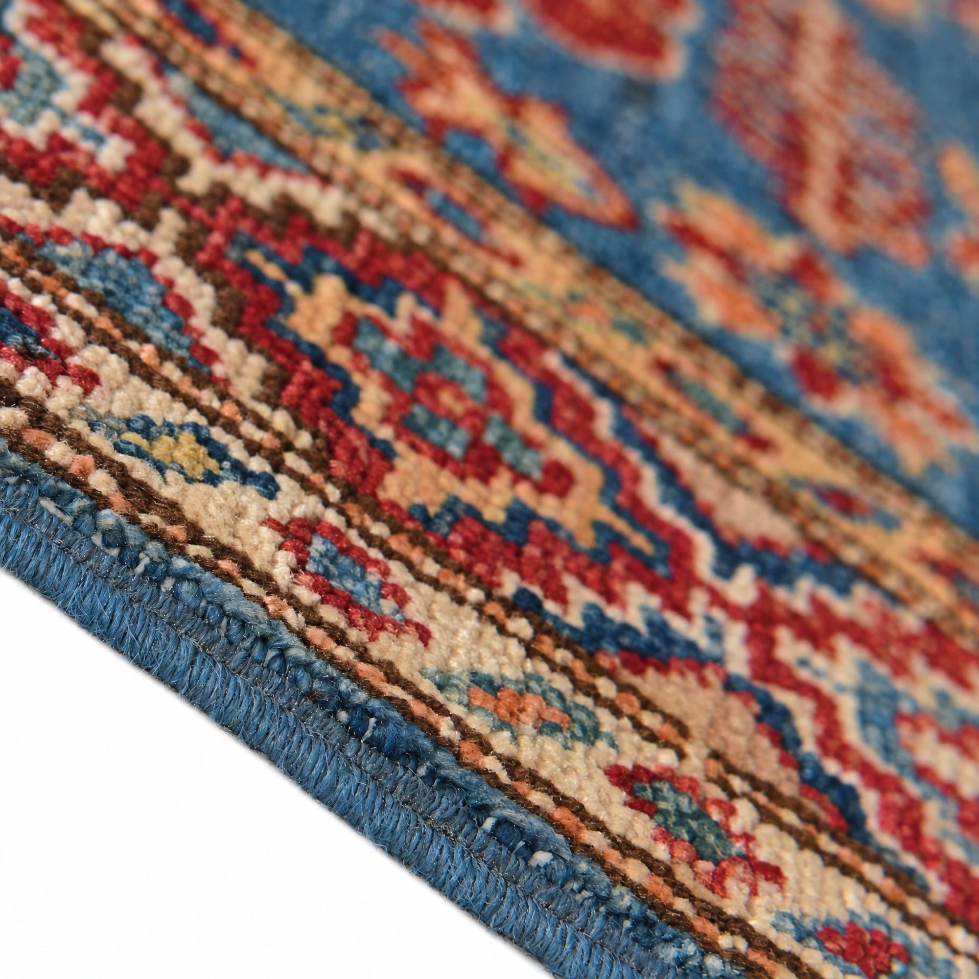 60cm x 95cm Hand Knotted Kazak Rug