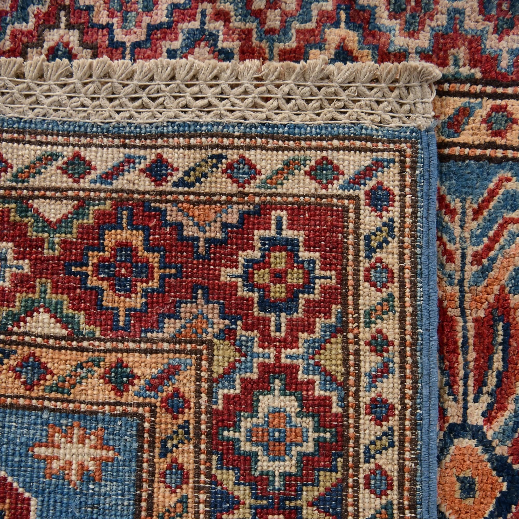 60cm x 95cm Hand Knotted Kazak Rug
