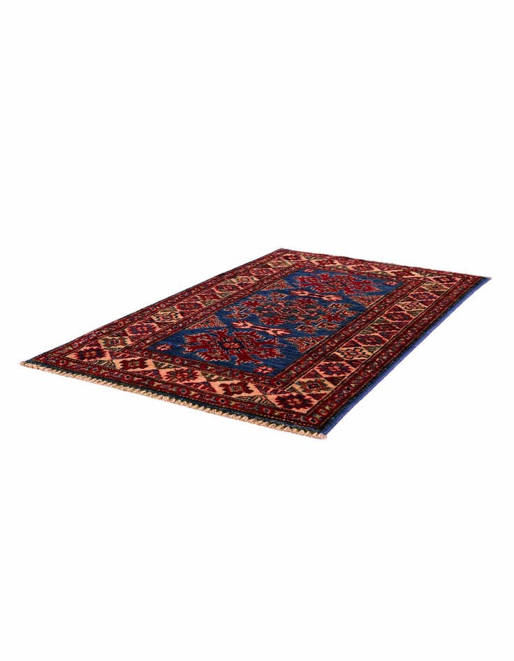 Detail image of 2' x 3' 3 Hand Knotted Kazak Rug