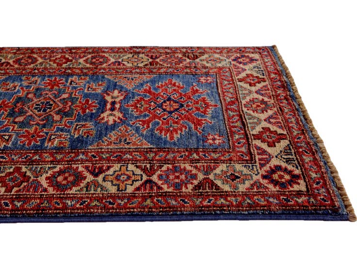 Detail image of 2' x 3' 3 Hand Knotted Kazak Rug