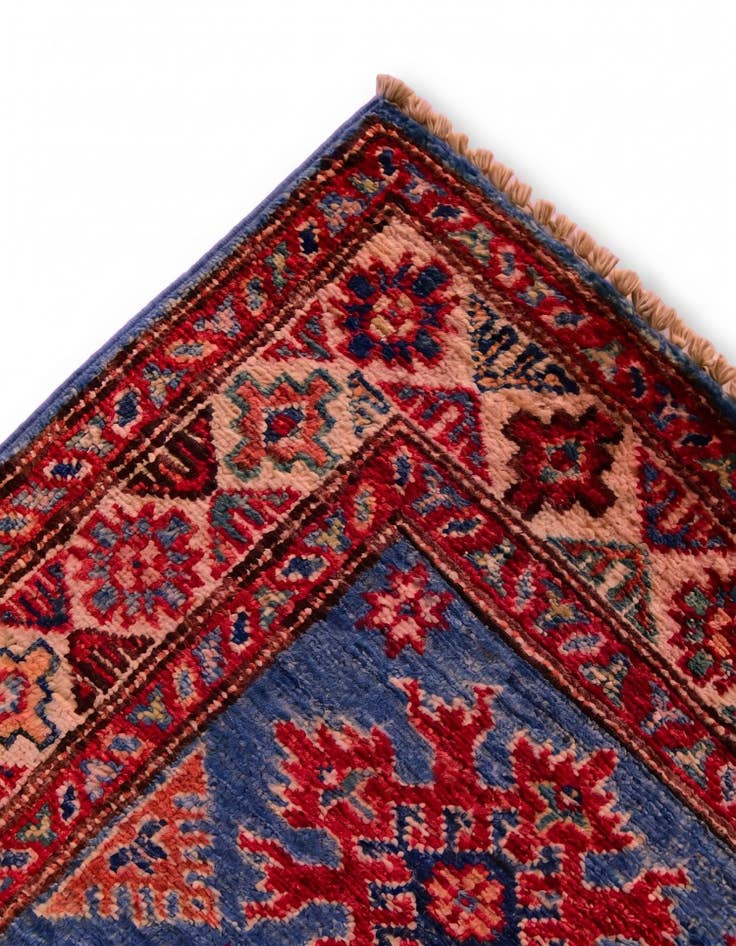 Detail image of 2' x 3' 3 Hand Knotted Kazak Rug
