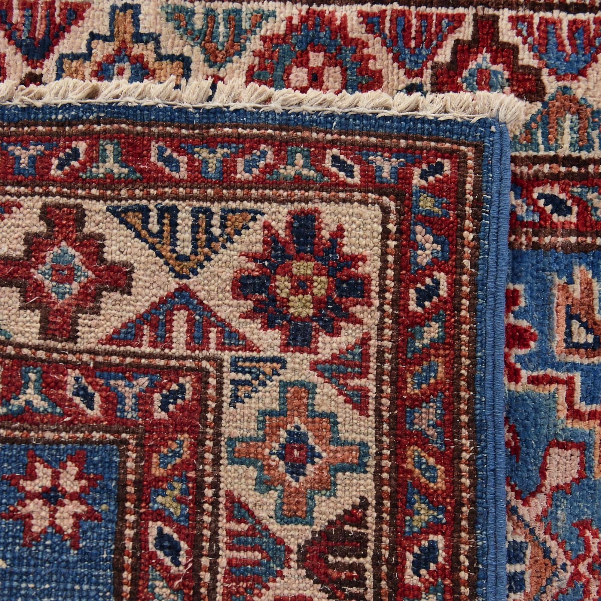 60cm x 100cm Hand Knotted Kazak Rug