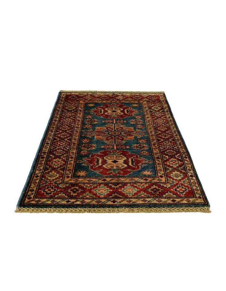 Detail image of 1' 11 x 3' 2 Hand Knotted Kazak Rug