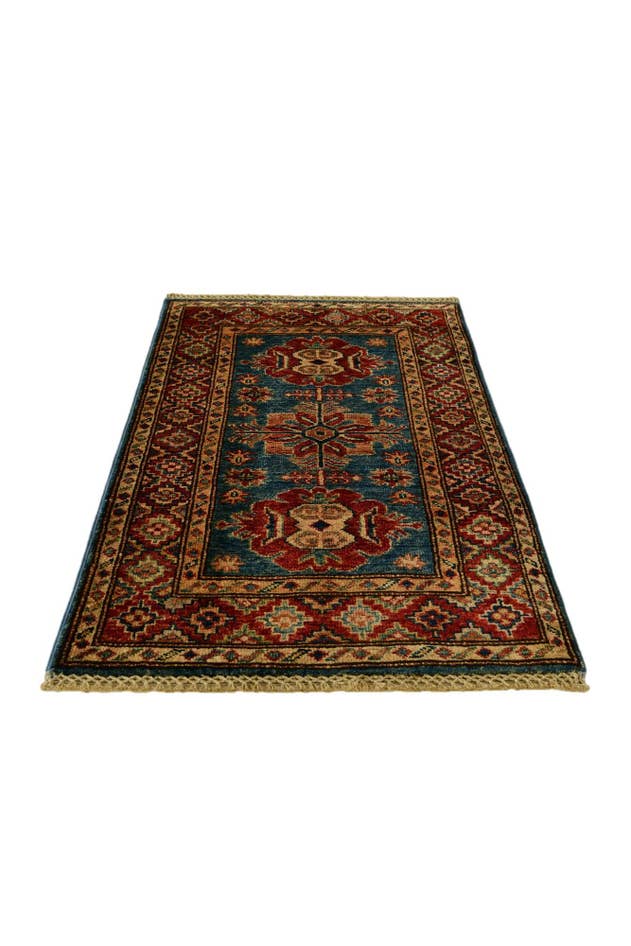 Detail image of 1' 11 x 3' 2 Hand Knotted Kazak Rug