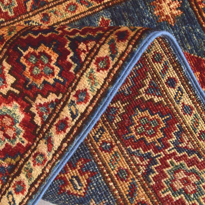 1' 11 x 3' 2 Hand Knotted Kazak Rug