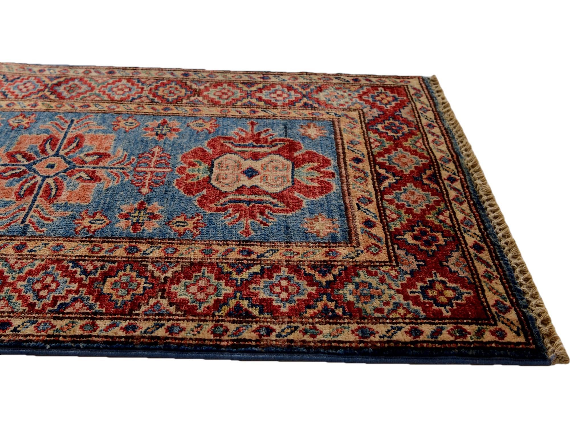 2' x 3' 2 Hand Knotted Kazak Rug