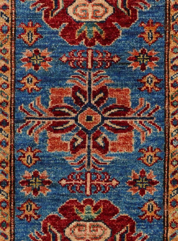 2' x 3' 2 Hand Knotted Kazak Rug