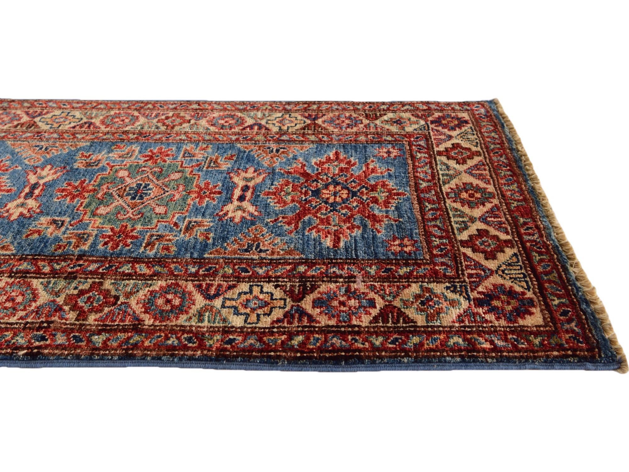 2' x 3' 2 Hand Knotted Kazak Rug