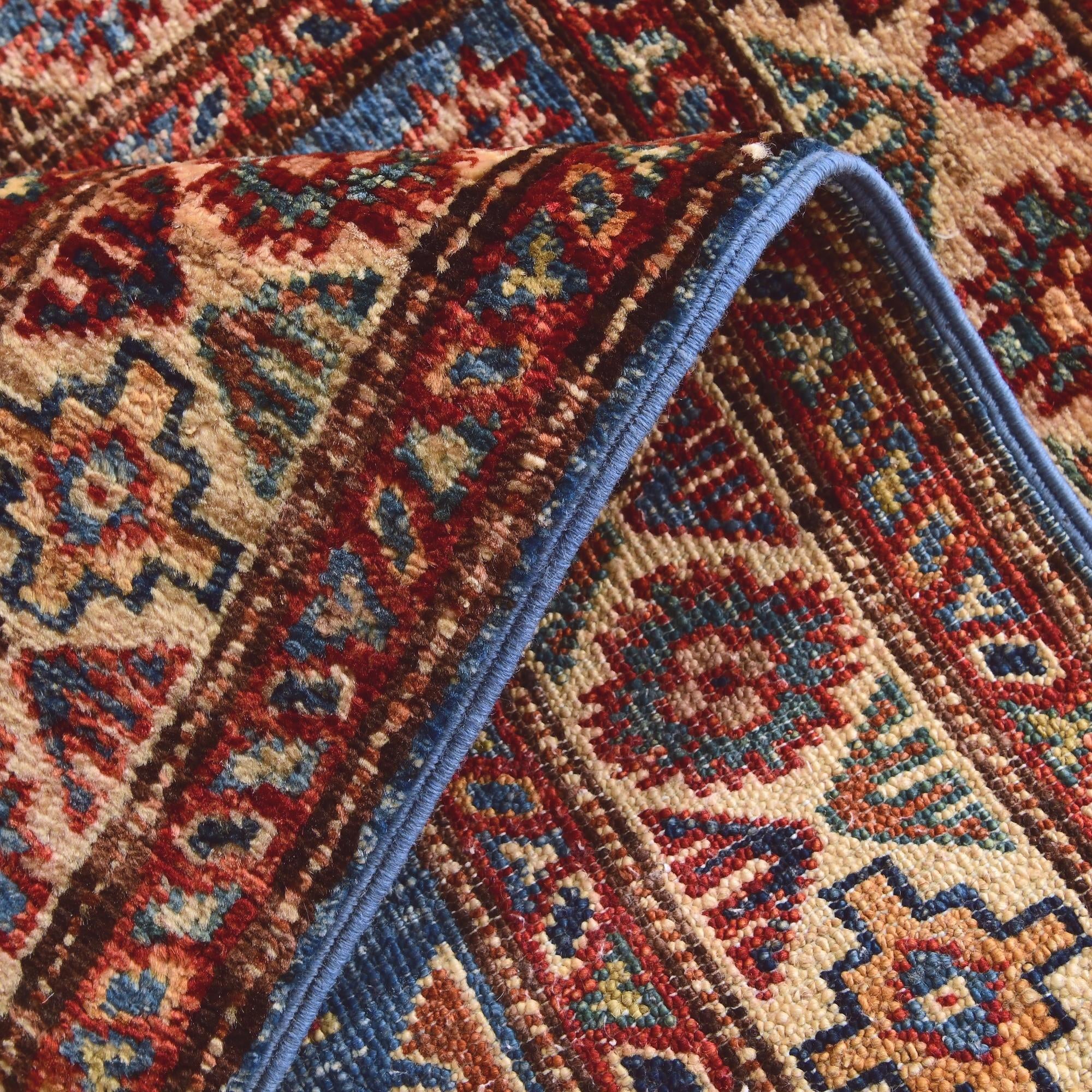 2' x 3' 2 Hand Knotted Kazak Rug
