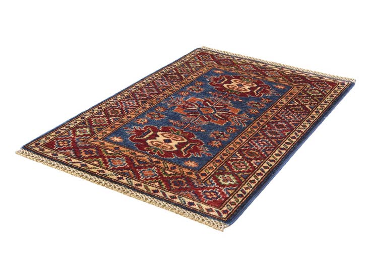 Detail image of 2' 1 x 3' 1 Hand Knotted Kazak Rug