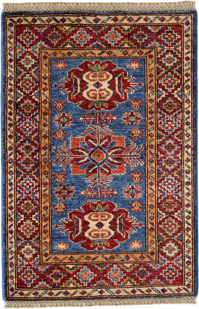 2' 1 x 3' 1 Hand Knotted Kazak Rug