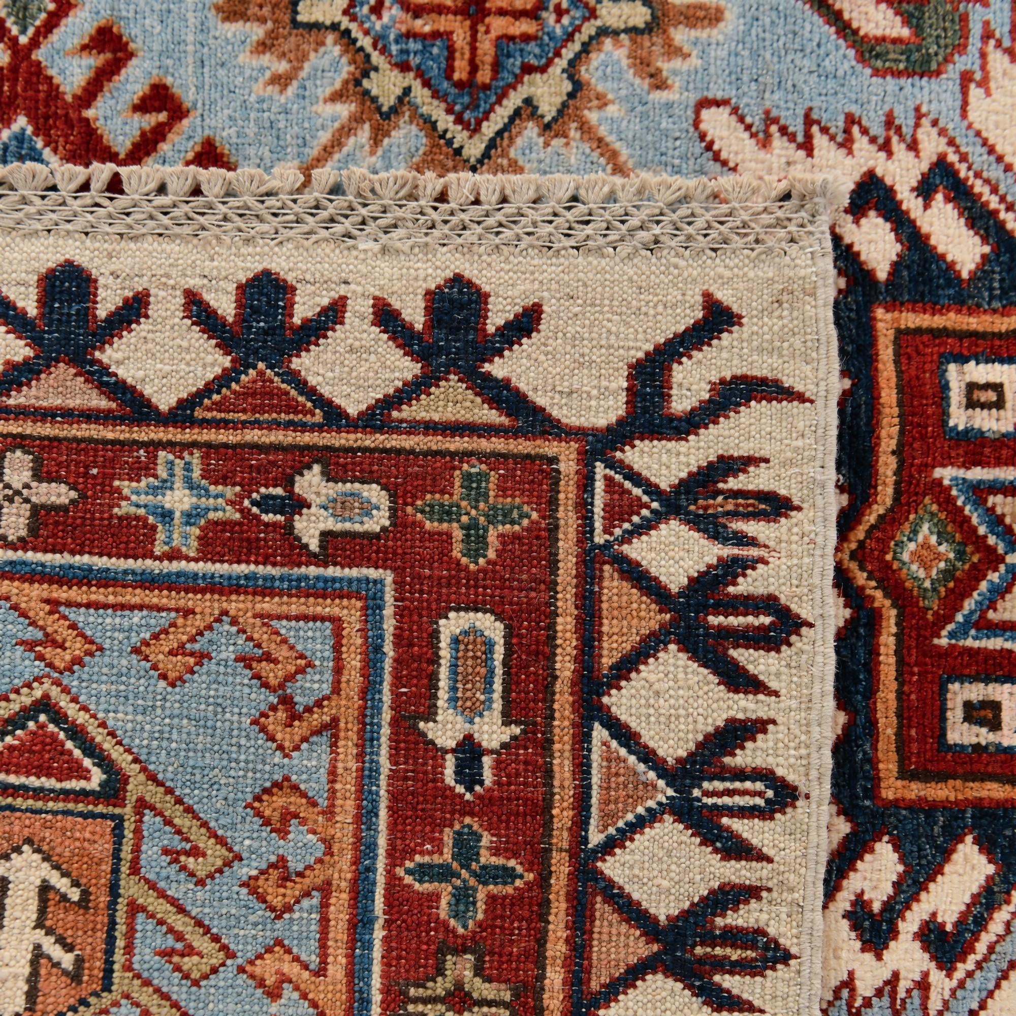 100cm x 150cm Hand Knotted Kazak Rug