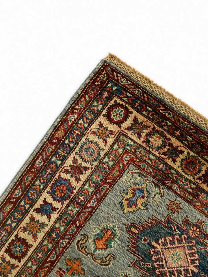 3' 2 x 5' 2 Hand Knotted Kazak Rug