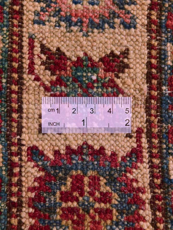 3' 2 x 5' 2 Hand Knotted Kazak Rug